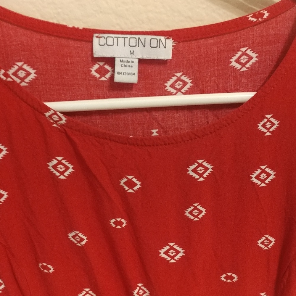 Cute junior macys dress size M empire waist